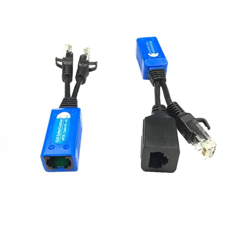 2 PCS Anpwoo UPOE02 Spliceable 2 in 1 POE (Power + Ethernet) Passive Twisted Transceiver, UPOE02 2 PCS Anpwoo UPOE02 Spliceable 2 in 1 POE (Power + Ethernet) Passive Twisted Transceiver, UPOE02